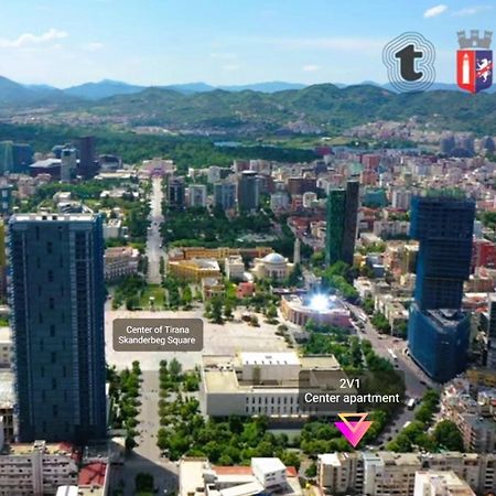 2V1 - Center Apartment 1 Tirana Exteriör bild